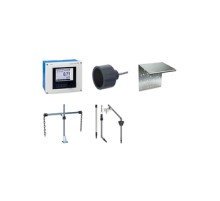 Complete ultrasonic bed level measuring point