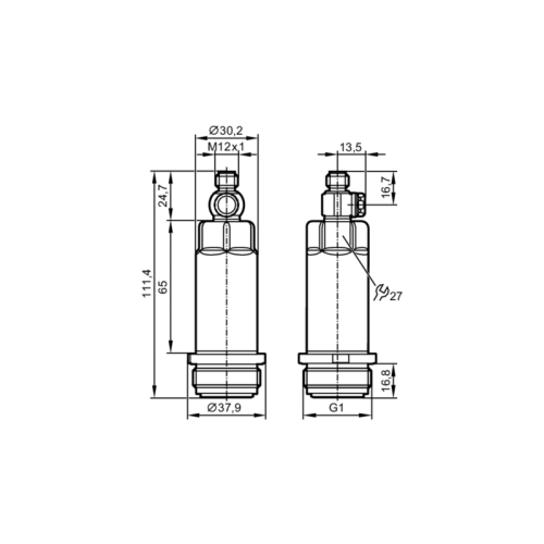 Электронный датчик давления PM1704