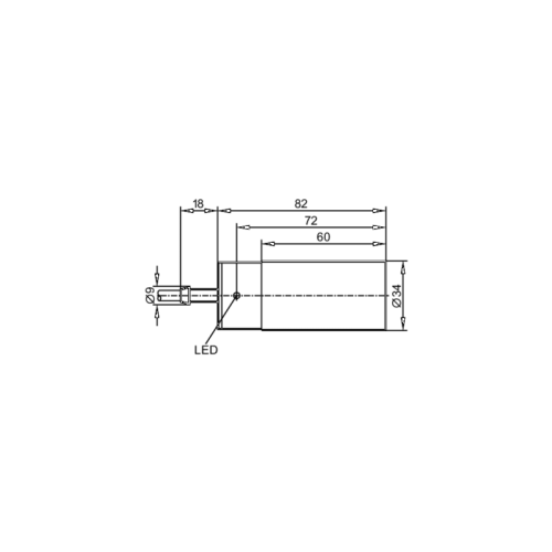 Индуктивный датчик IB5075 IB5075