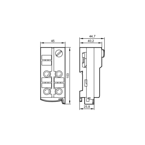 AS-i ClassicLine модуль с технологией быстрого монтажа AC5203 AC5203