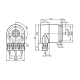 Абсолютный энкодер со сплошным валом RN7011 RN7011