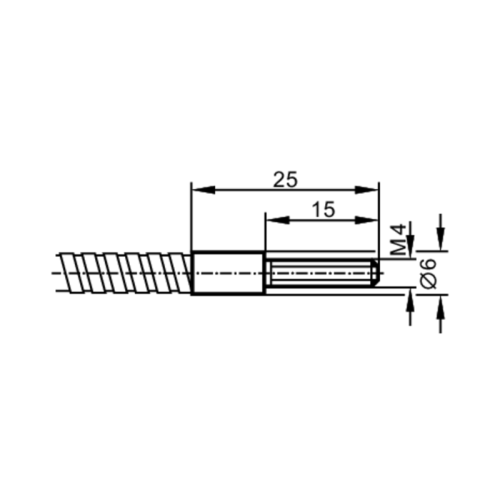 Оптоволоконный однолучевой световой барьер E20128