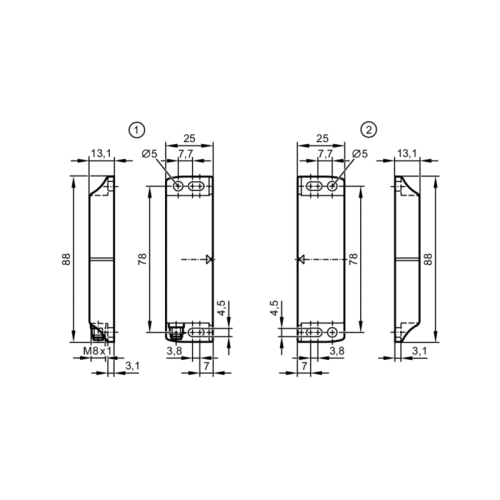 Магнитно закодированный датчик MN502S MN502S