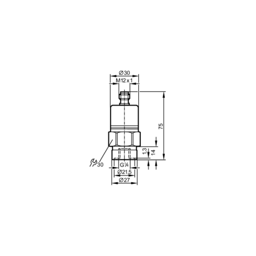 Датчик давления с керамической измерительной ячейкой PA3026