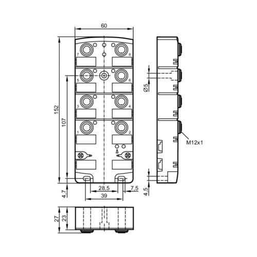 AS-интерфейс модуль CompactLine AC2455 AC2455