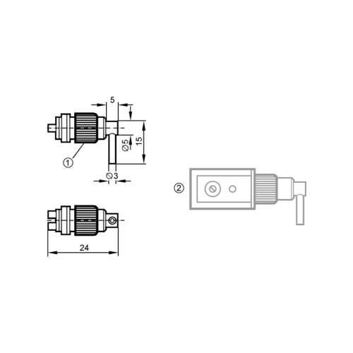 Оптоволоконный датчик диффузного отражения E20269