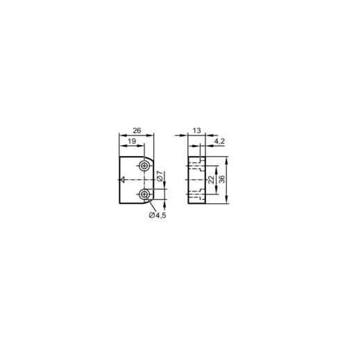 магнитно кодированная мишень E1101S