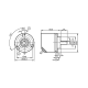 Инкрементальный энкодер со сплошным валом RV3500 RV3500