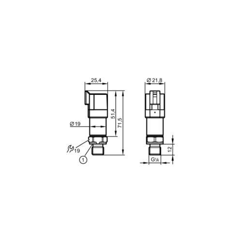 Преобразователь давления PU8702