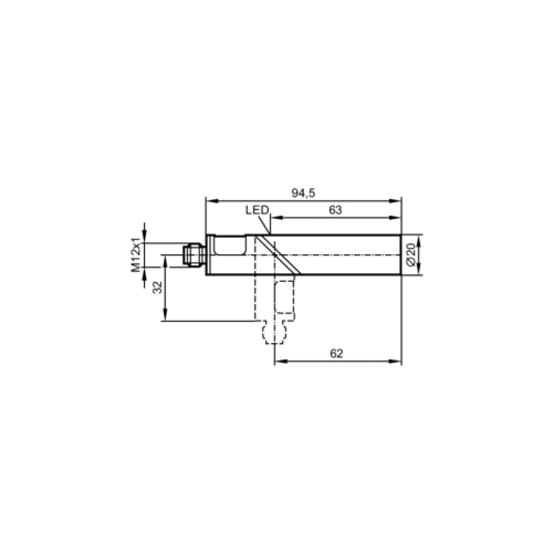 Индуктивный датчик IA5106 IA5106