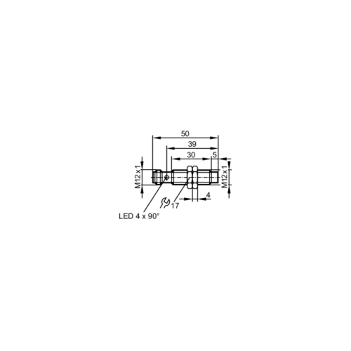 Индуктивный датчик IFS207 IFS207