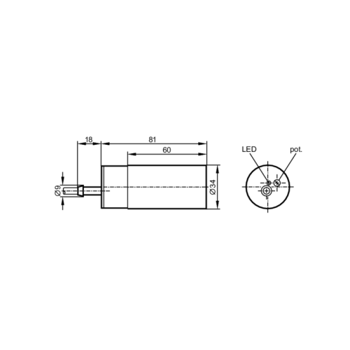 Емкостной датчик KB0026 KB0026