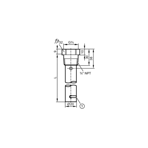 Коаксиальные трубки для датчиков уровня E43224