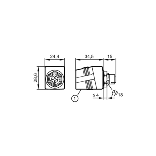 Соединительный адаптер Ethernet E21140