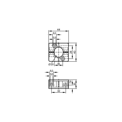 Монтажный адаптер E10016