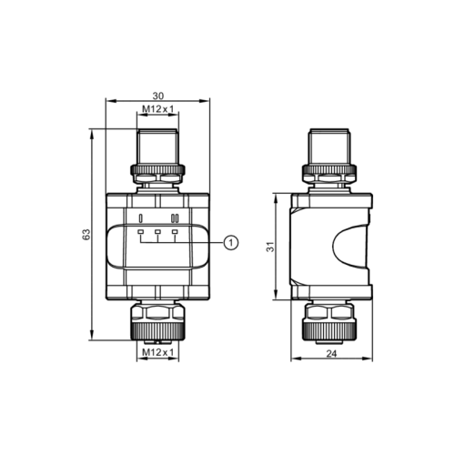 преобразователь 0...10 В - IO-Link DP1222 DP1222