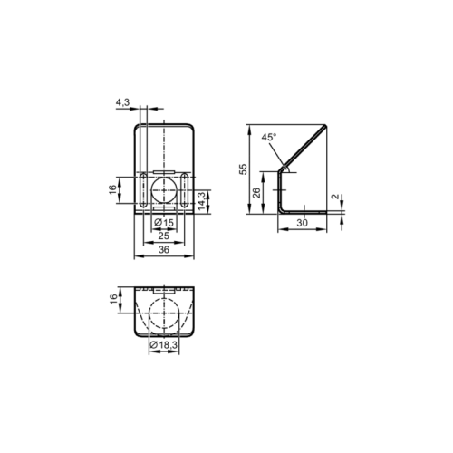 Звуковой дефлектор E23001