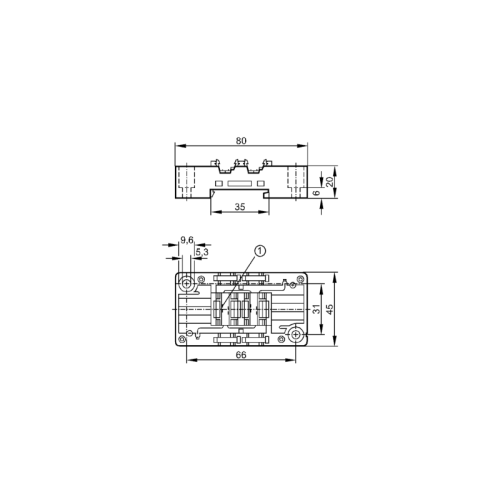 Нижняя часть для модуля AS-i AC5003