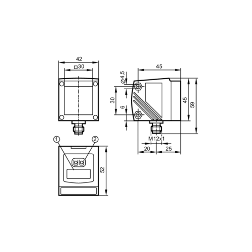 Оптический датчик измерения расстояния O1D101