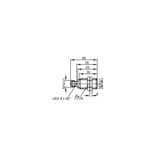 Индуктивный датчик IGC206 IGC206