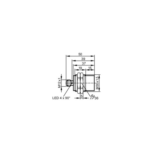 Индуктивный датчик IIC201 IIC201