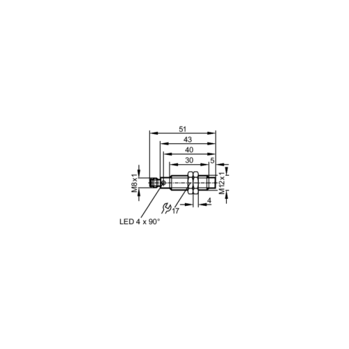 Индуктивный датчик IFS211 IFS211