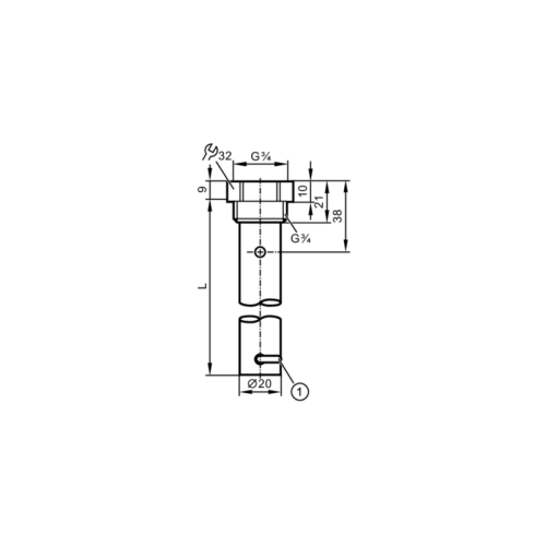 Коаксиальные трубки для датчиков уровня E43356