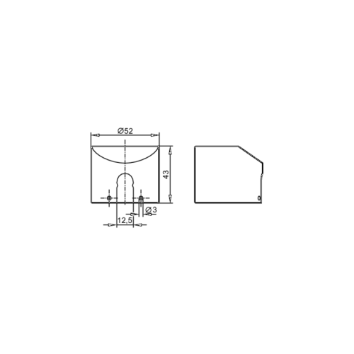 Защитная крышка для датчиков физических величин E40203