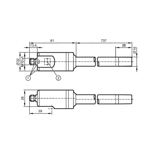 Датчик для обнаружения предельного уровня LI5134