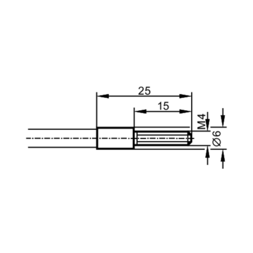 Оптоволоконный однолучевой световой барьер E20505