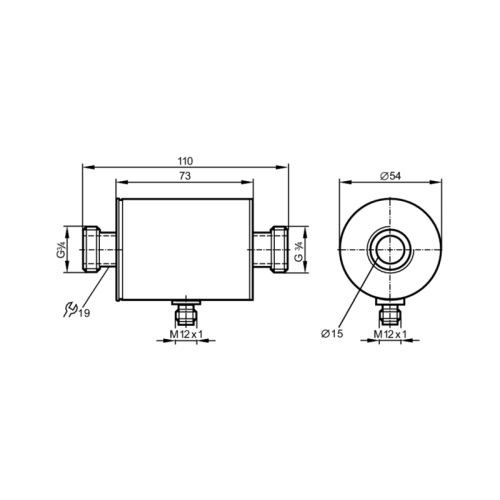 Магнитно-индуктивный датчик потока SM7050