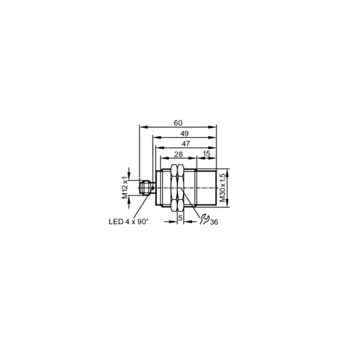 Индуктивный датчик IIC207 IIC207