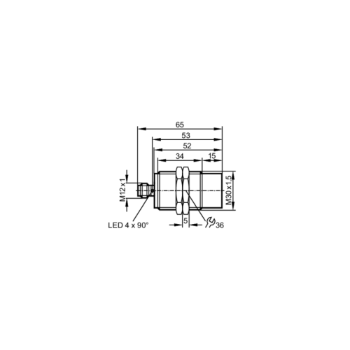 индуктивный аналоговый датчик с IO-Link II6913 II6913