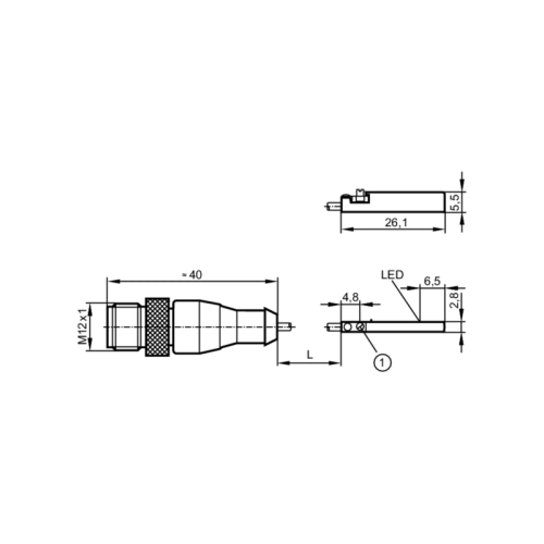 Датчик цилиндров с элементом GMR MK5314 MK5314