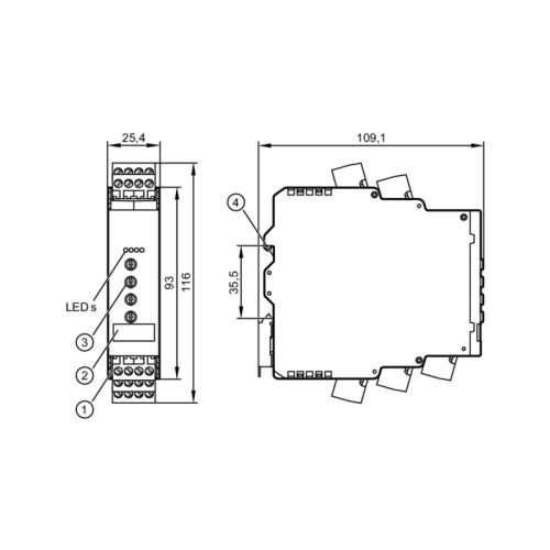 Оценочная электроника для контроля скорости DD0296 DD0296