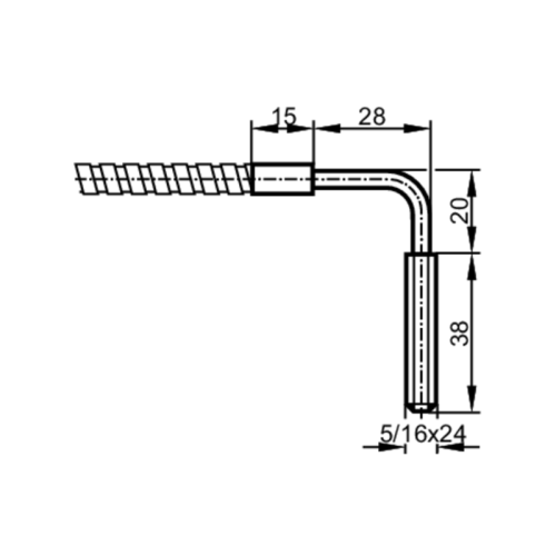 Оптоволоконный датчик диффузного отражения E20824