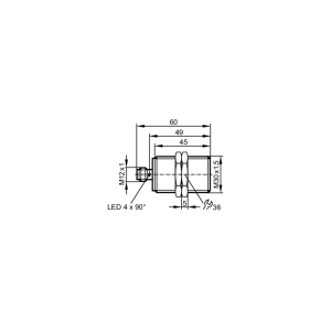 Индуктивный датчик IIS315