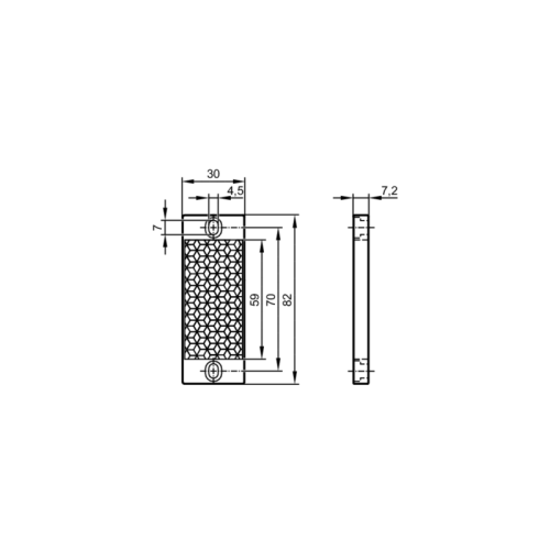 Рефлектор для рефлекторных датчиков E21254