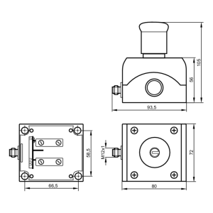 кнопка аварийной остановки E-STOP со встроенным соединением AS-i AC011S AC011S