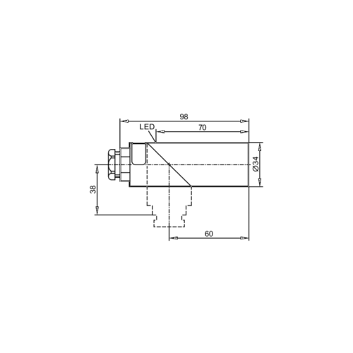 Индуктивный датчик IB0016 IB0016