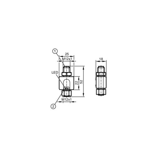 Разъём памяти IO-Link E30398