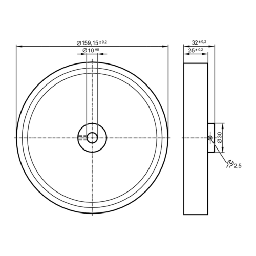 Измерительное колесо E60110