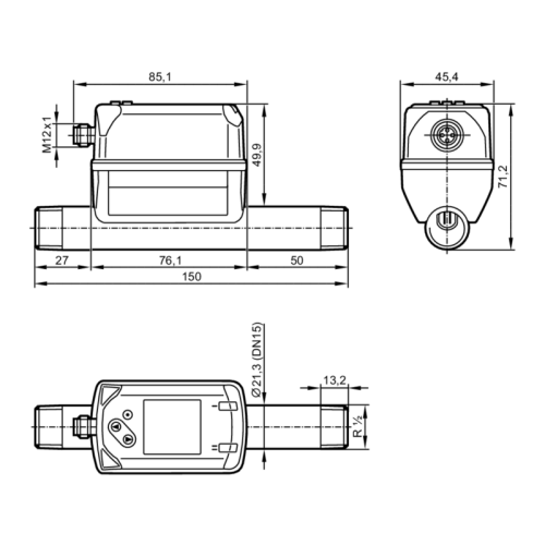 Датчик учета расхода сжатого воздуха SD6020