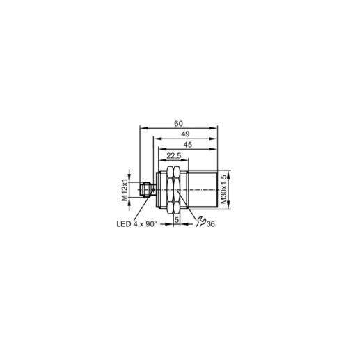 Индуктивный датчик IIS302