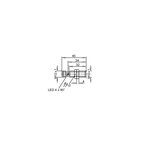 Индуктивный датчик IFC202 IFC202