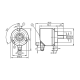 Инкрементальный энкодер со сплошным валом и дисплеем RVP510 RVP510