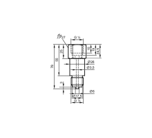 Вворачиваемый адаптер для датчиков физических величин E30507