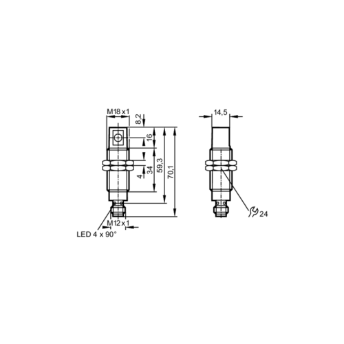 Рефлекторный датчик OG5125