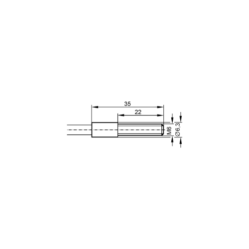 Оптоволоконный датчик диффузного отражения E20565