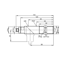 Датчик диффузного отражения OI8502